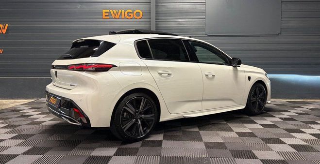 Peugeot 308 generation-iii 1.6 225h 180 hybrid phev  Blanc de 2022
