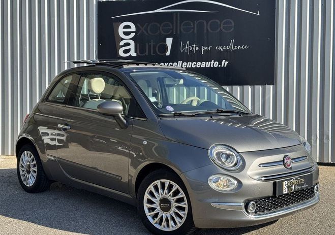 Fiat 500 1.2 8V 69CH LOUNGE Gris de 2019