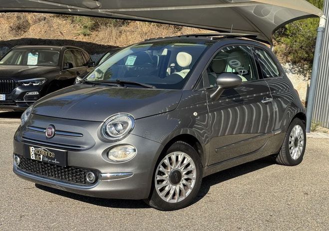 Fiat 500 1.2 8V 69CH LOUNGE Gris de 2019