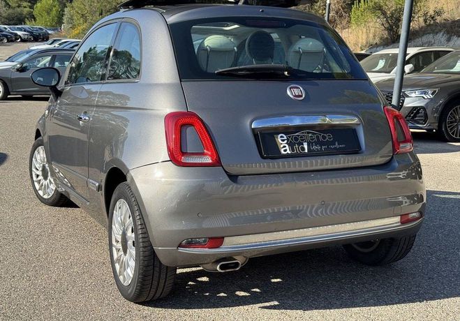 Fiat 500 1.2 8V 69CH LOUNGE Gris de 2019