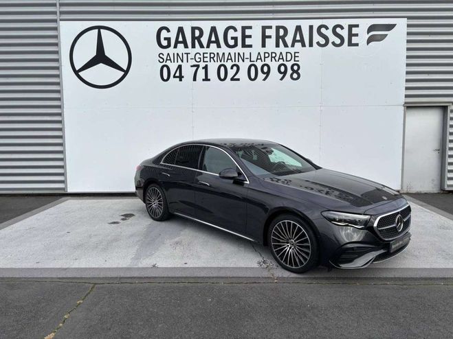 Mercedes Classe E 300 Hybrid EQ 204 129ch AMG Line 9G-Tron Gris de 