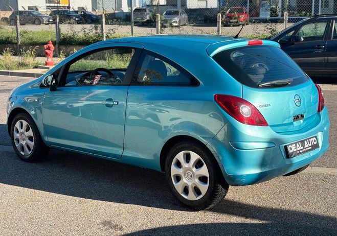 Opel Corsa 1.2 TwinPort 85ch Essentia 3P Clim Bleu de 2012