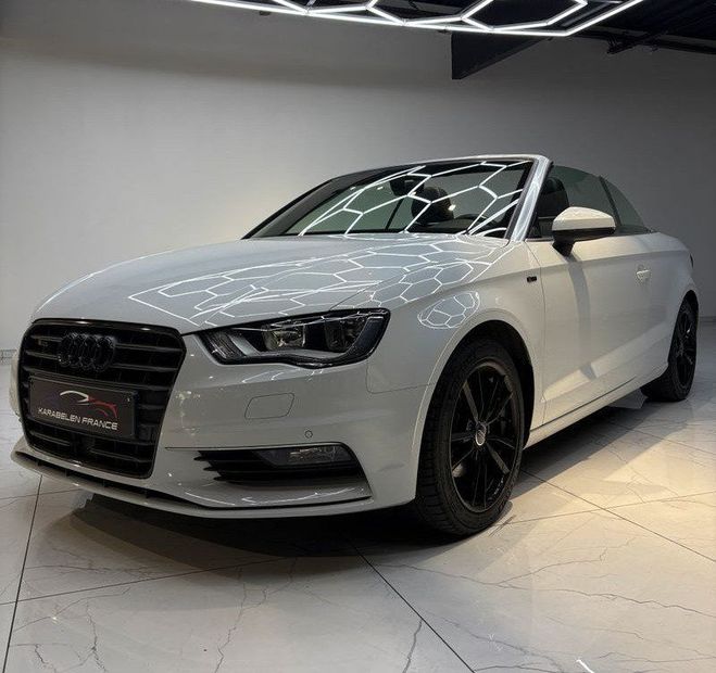 Audi A3 Cabriolet 2.0 TDI 150ch S line 67.408km  Blanc de 2016