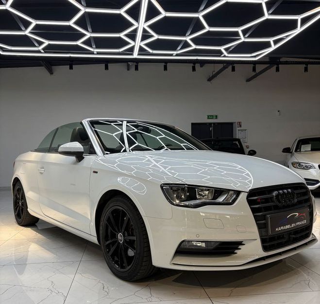 Audi A3 Cabriolet 2.0 TDI 150ch S line 67.408km  Blanc de 2016