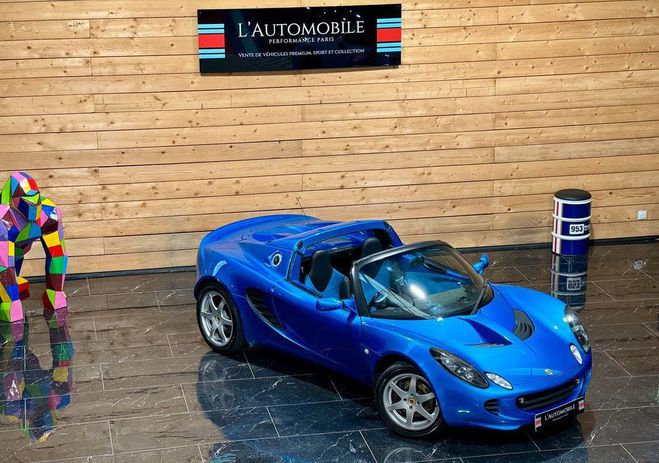 Lotus Elise s2 122 rhd Bleu de 2001