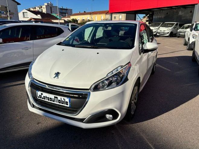 Peugeot 208 I 1.5 BLUE HDI 100 CV ACTIVE BUSINESS blanc de 2019