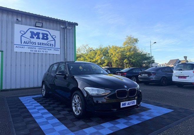 BMW Serie 1 F20 116d 115ch CONFORT ? GPS SI�GES CHAU Noir de 2013