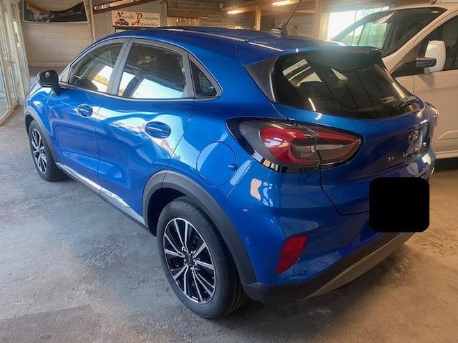 Ford Puma 1.0 FLEXIFUEL 125CH MHEV FINTION TITANIU BLEUE de 2024