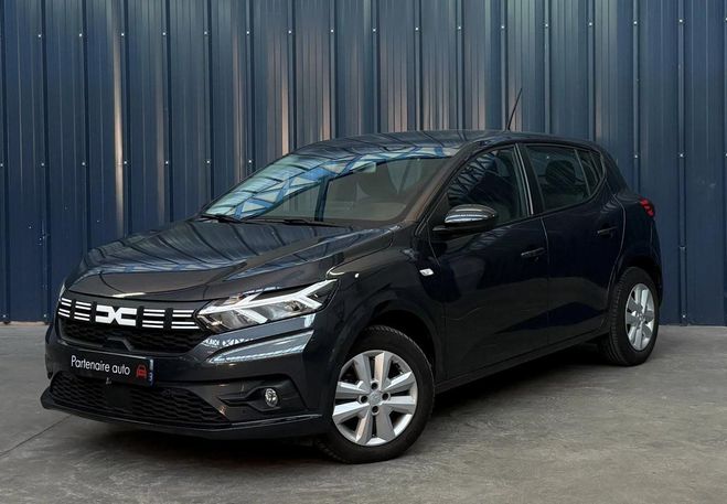 Dacia Sandero 1.0 TCE 90 - Garantie 1 an - Ethanol - C Noir de 2023