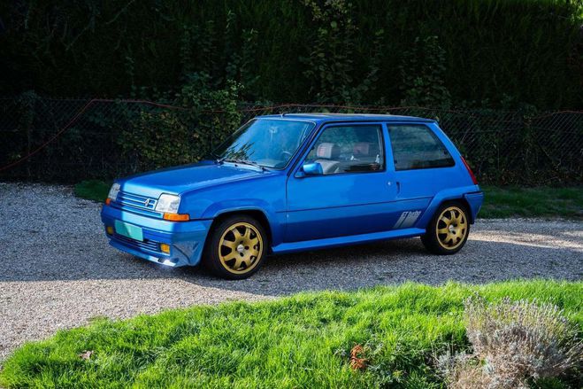 Renault R5 Super 5 GT Turbo 1.4 115ch / Restauratio Bleu de 1986