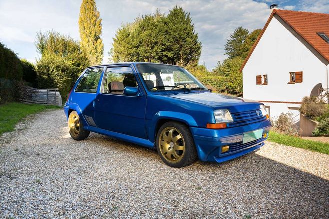 Renault R5 Super 5 GT Turbo 1.4 115ch / Restauratio Bleu de 1986