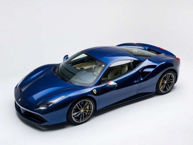 Ferrari 488 GTB 3.9 V8 670ch / Bleu Tour de France / Bleu de 2016