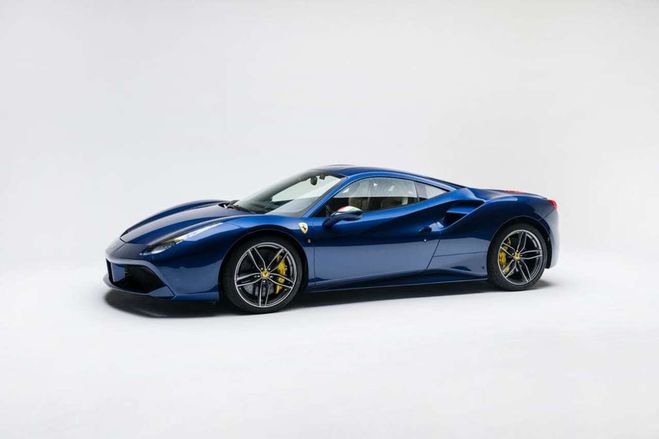 Ferrari 488 GTB 3.9 V8 670ch / Bleu Tour de France / Bleu de 2016