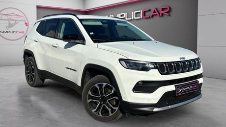 Jeep Compass 1.3 GSE T4 150 ch BVR6 Limited PACK HIVE 2022 d'occasion a Vitrolles (13)