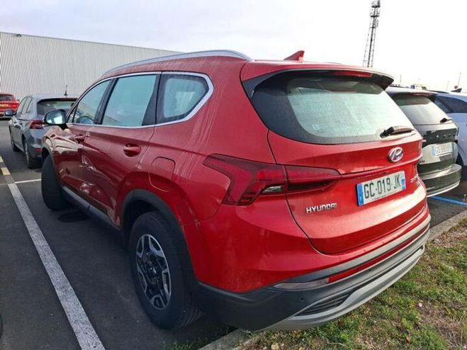 Hyundai Santa Fe 1.6 T-GDI 230CH HYBRID INTUITIVE BVA6 Rouge de 2021