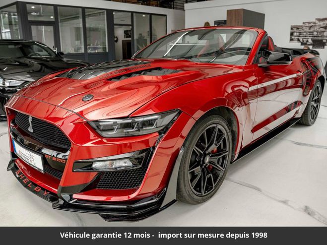 Ford Mustang Shelby pack v8 5.0l Rouge de 2015