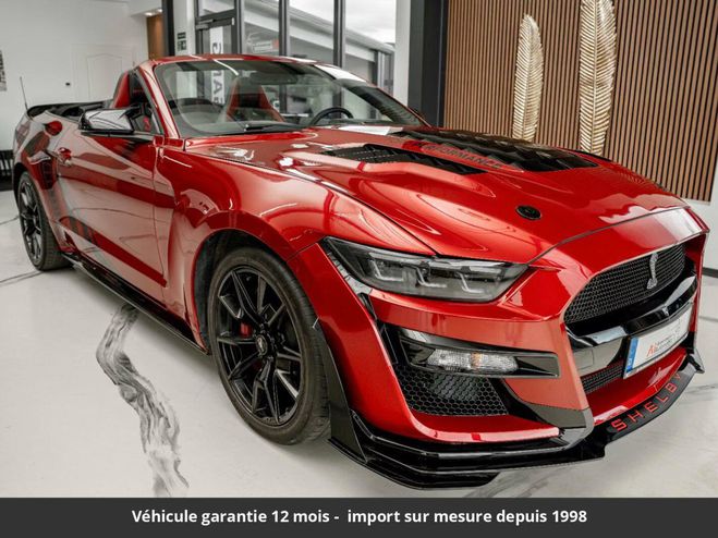 Ford Mustang Shelby pack v8 5.0l Rouge de 2015