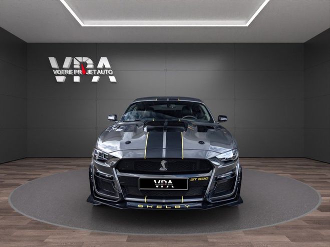 Ford Mustang GT 5.0 V8 421 ch ? Look Shelby Cabriolet Gris de 2019