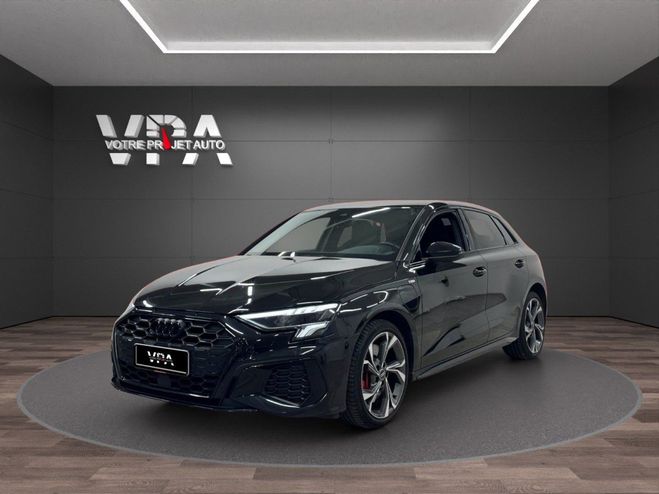 Audi A3 Sportback S line 45 TFSI e 245 ch ? Hybr Noir de 2022