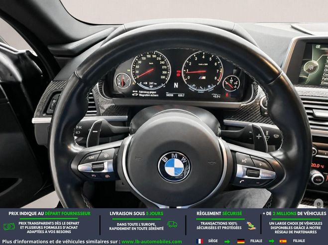 BMW M6 M6 560CH Noir M�tallique de 2014