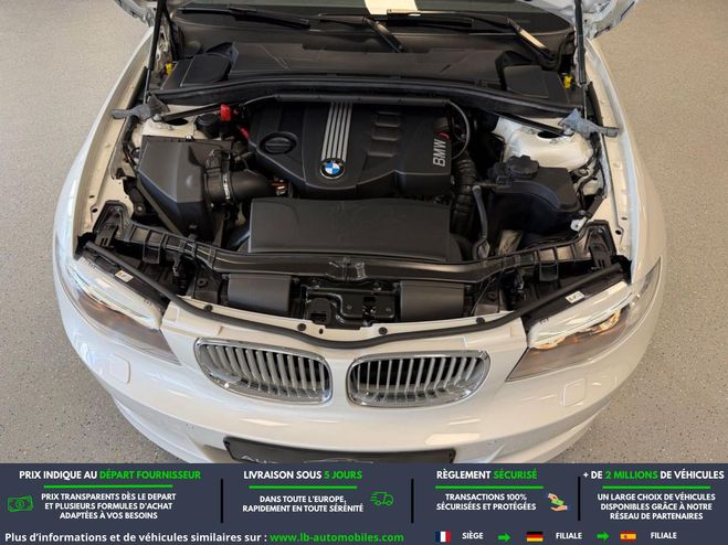 BMW Serie 1 118d 143CH Blanc M�tallique de 2013