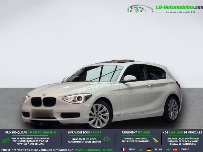 BMW Serie 1 118d 143CH BVA Blanc de 2013