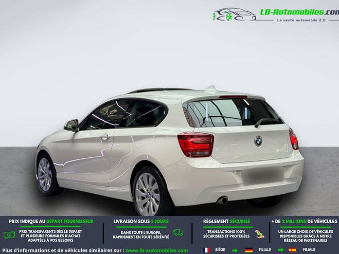 BMW Serie 1 118d 143CH BVA Blanc de 2013