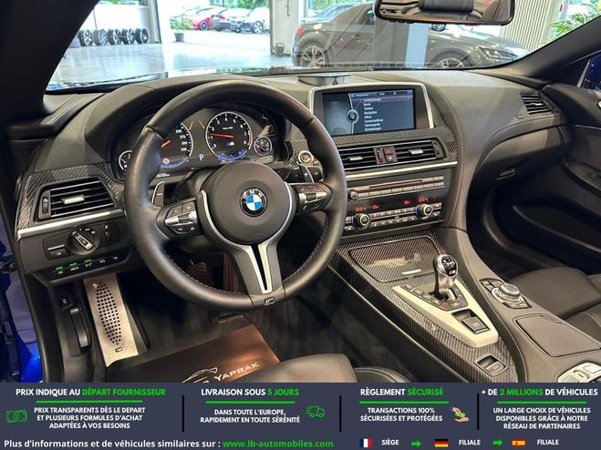 BMW M6 M6 560CH Bleu M�tallique de 2012