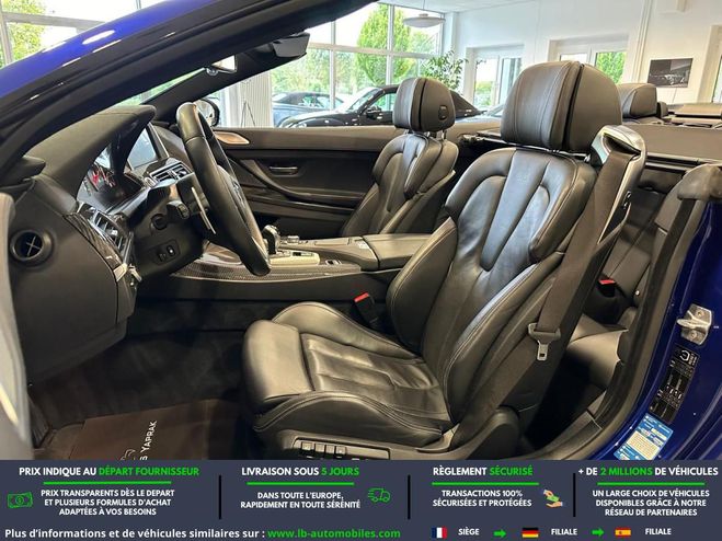 BMW M6 M6 560CH Bleu M�tallique de 2012