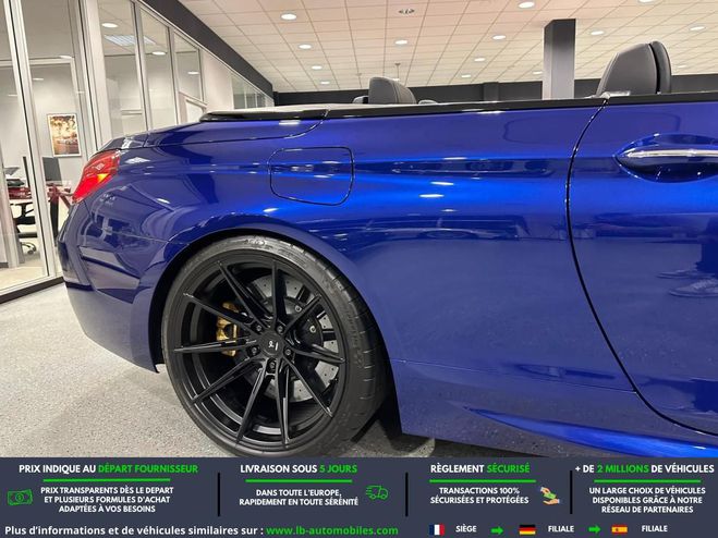 BMW M6 M6 560CH Bleu M�tallique de 2012