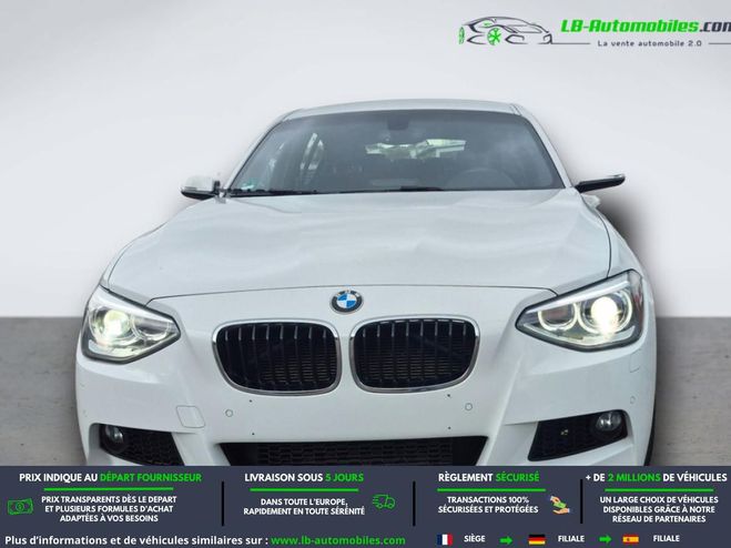 BMW Serie 1 120d 184CH Blanc M�tallique de 2013