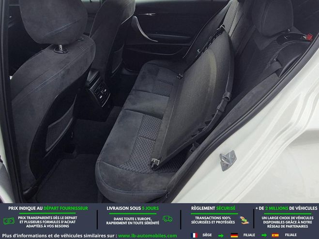 BMW Serie 1 120d 184CH Blanc M�tallique de 2013