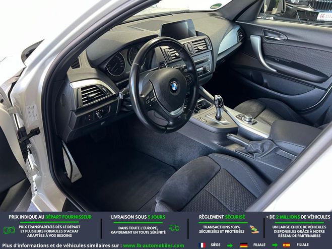BMW Serie 1 116i 136CH BVA Blanc de 2012