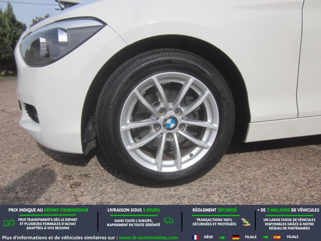 BMW Serie 1 116i 136CH Blanc de 2015