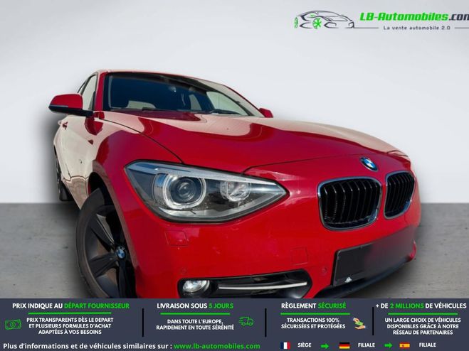 BMW Serie 1 118i 170CH BVA Rouge M�tallique de 2012