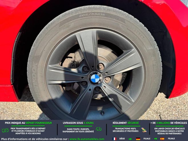 BMW Serie 1 118i 170CH BVA Rouge M�tallique de 2012