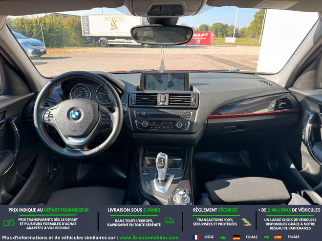 BMW Serie 1 118i 170CH BVA Rouge M�tallique de 2012