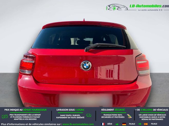 BMW Serie 1 118i 170CH BVA Rouge M�tallique de 2012