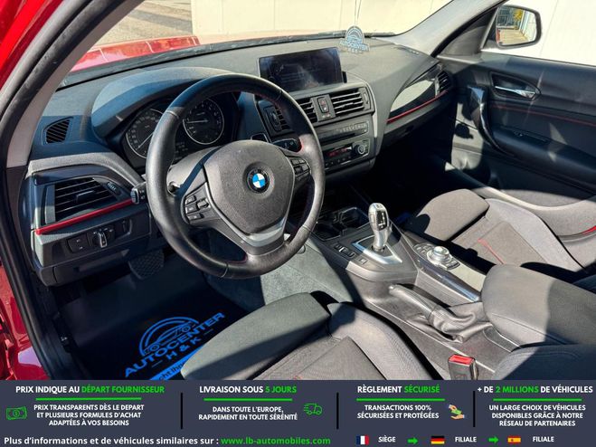 BMW Serie 1 118i 170CH BVA Rouge M�tallique de 2012