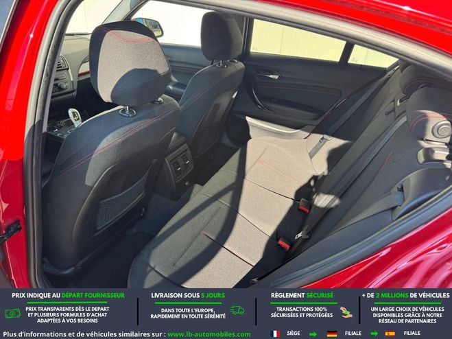 BMW Serie 1 118i 170CH BVA Rouge M�tallique de 2012