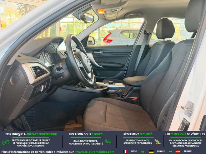 BMW Serie 1 116i 136CH Blanc M�tallique de 2015