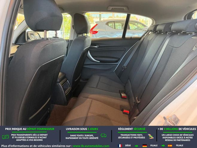 BMW Serie 1 116i 136CH Blanc M�tallique de 2015