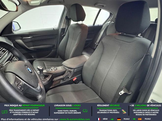 BMW Serie 1 116i 136CH Blanc de 2015