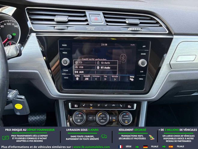 Volkswagen Touran 1.4 TSI DSG 150ch BVA Gris de 2017