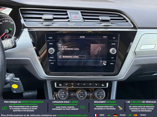 Volkswagen Touran 1.4 TSI DSG 150ch BVA Gris de 2017