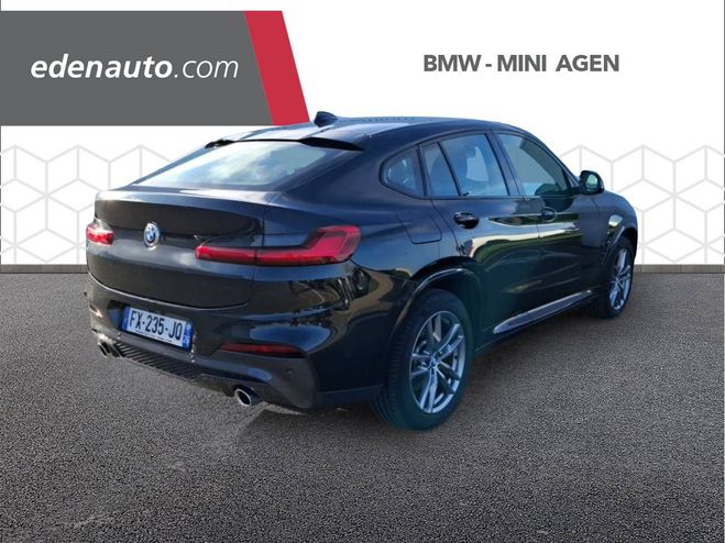 BMW X4 X4 xDrive20d 190 ch BVA8 M Sport 5p BLACK SAPPHIRE METALLIC de 2021