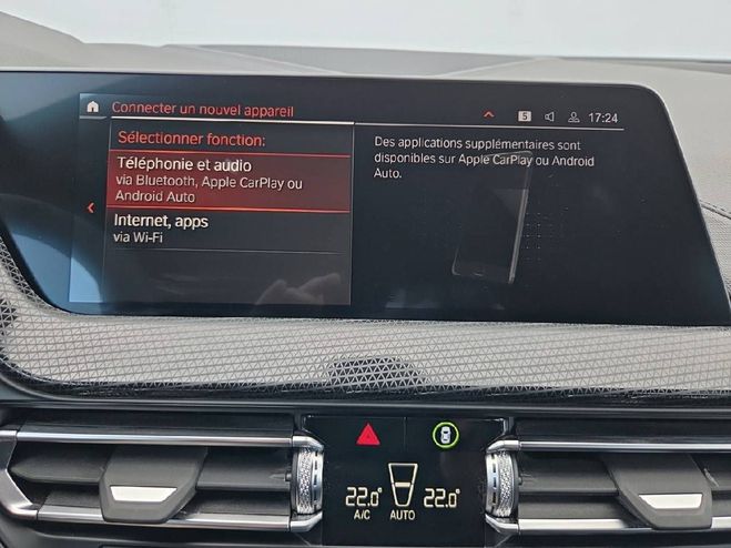 BMW Serie 1 118i 136 ch DKG7 M Sport 5p SKYSCRAPER GRAU METALLIC de 2022