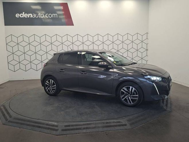 Peugeot 208 BlueHDi 100 S&S BVM6 Allure Business gris de 2020