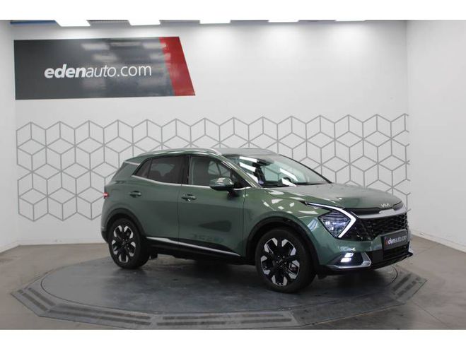 Kia Sportage VP 1.6 T-GDi 265ch ISG Hybride Rechargea vert de 2023