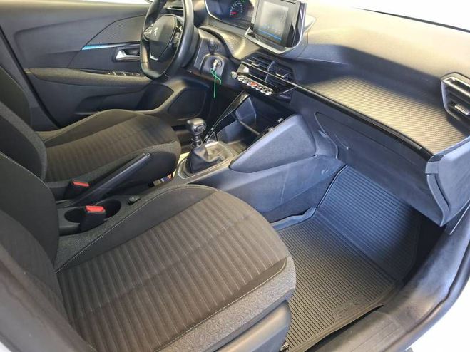 Peugeot 208 PureTech 100 S&S BVM6 Style blanc de 2021
